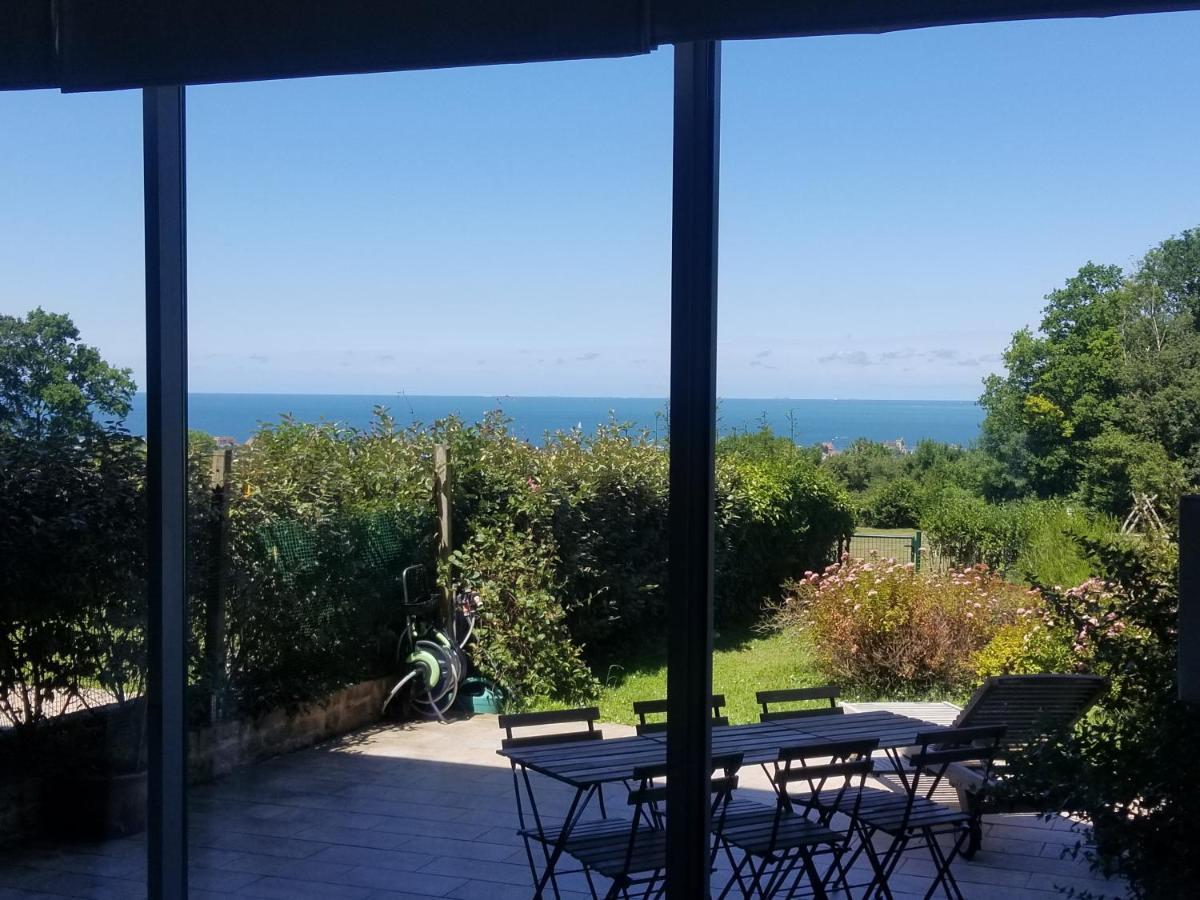 Deauville Vue Mer Tourgeville Buitenkant foto